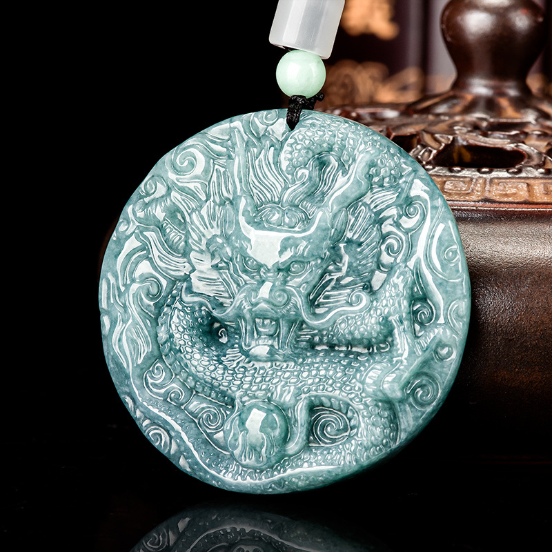 Women'S Accessories And Jewelry - Kalung Liontin Naga Giok Burma Hadiah