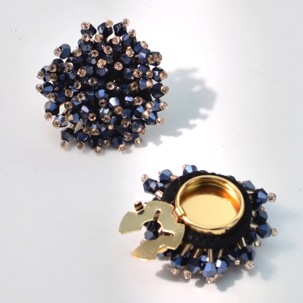 Women'S Accessories And Jewelry - 2 Buah Penutup Kancing Elegan Kancing