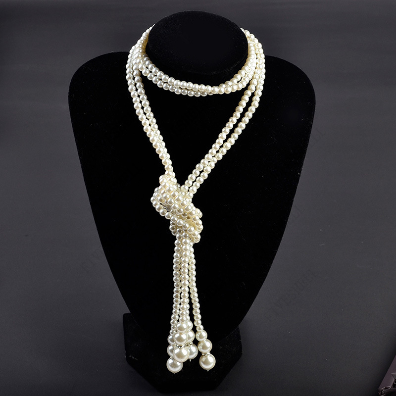 Women'S Accessories In The 1920S - 1920s kalung mutiara mode mutiara imitasi