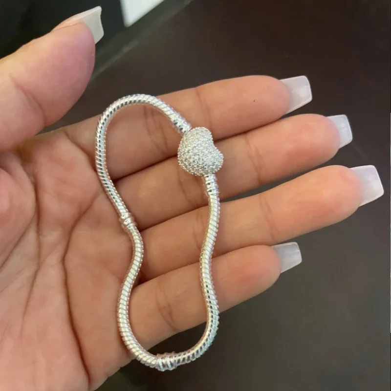 Women Accessories Brands - Gelang Rantai Ular Perak Sterling 925
