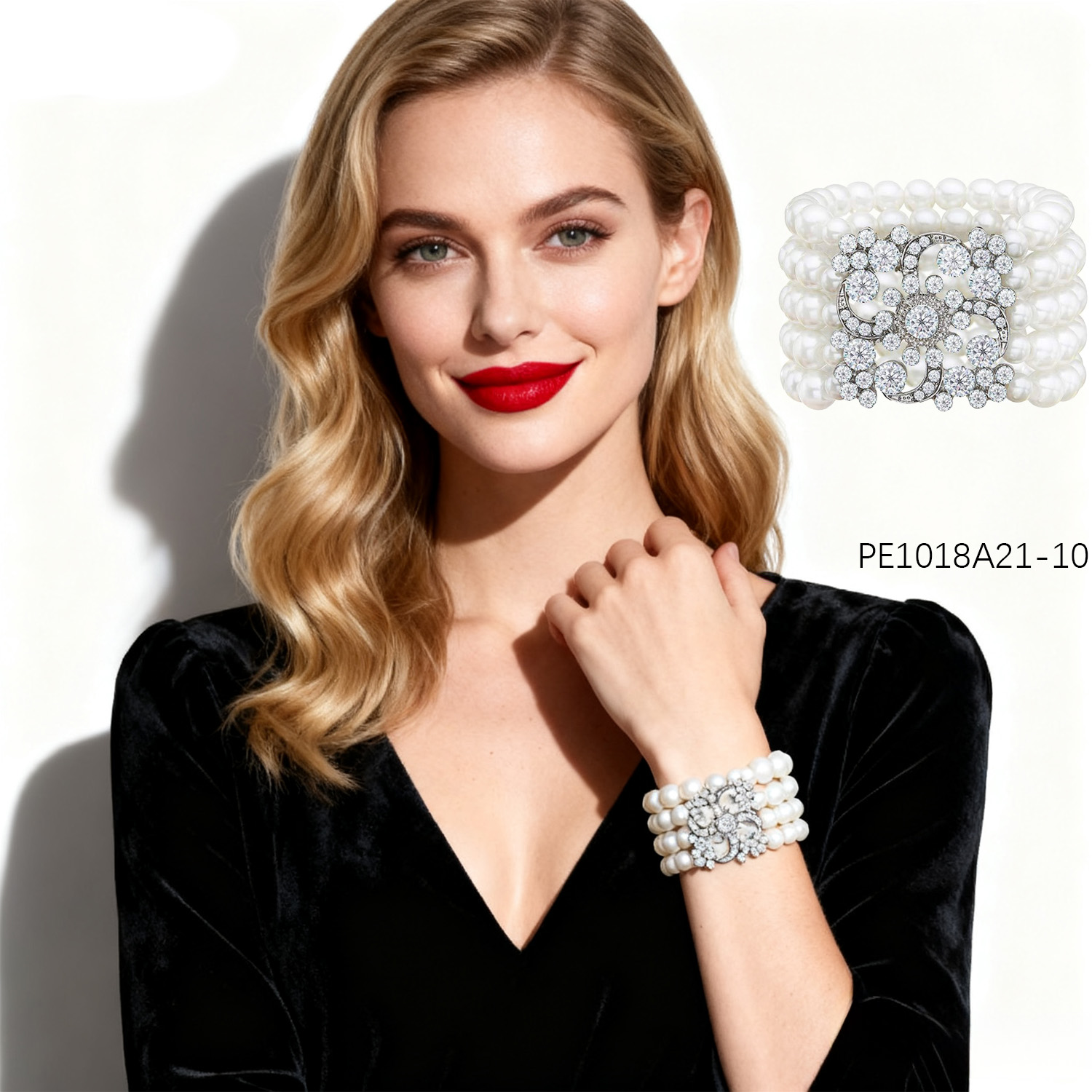 Women'S Accessories In The 1920S - PESENAR Gelang Mutiara Kaca Pesta Lajang