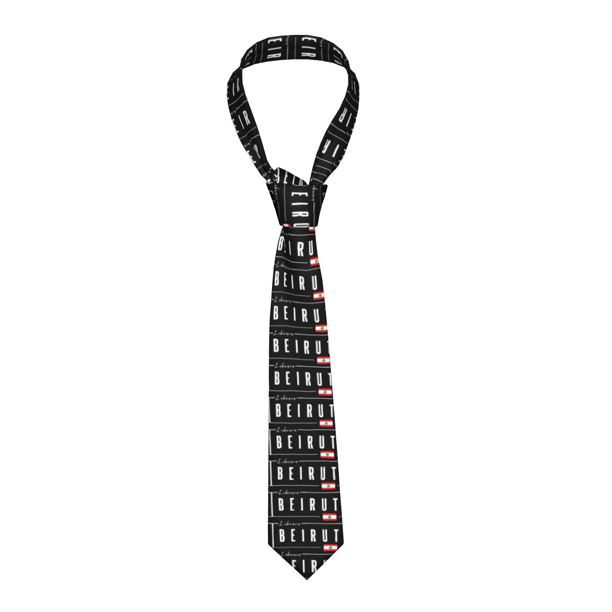 Women Accessories Lebanon - Dasi Bendera Beirut Lebanon Dasi Leher