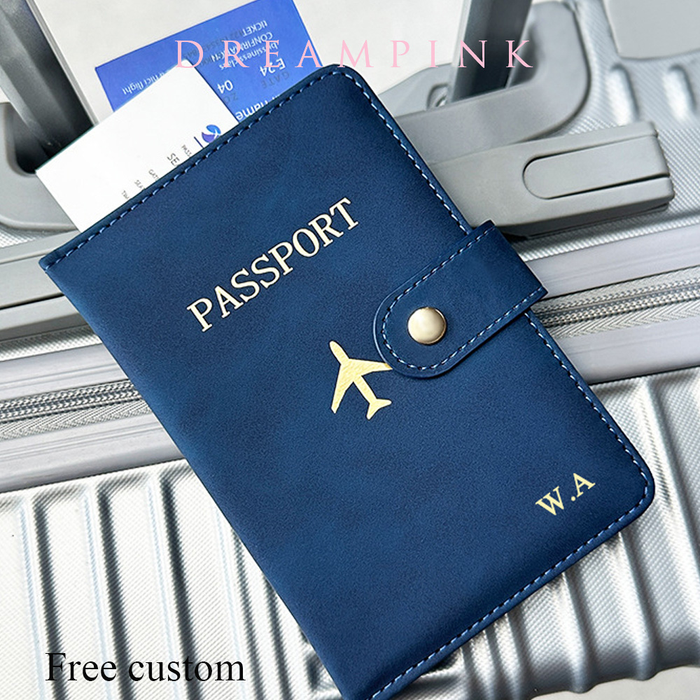 Women Accessories Business Name - Dompet Paspor Perjalanan Nama Personalisasi Penutup