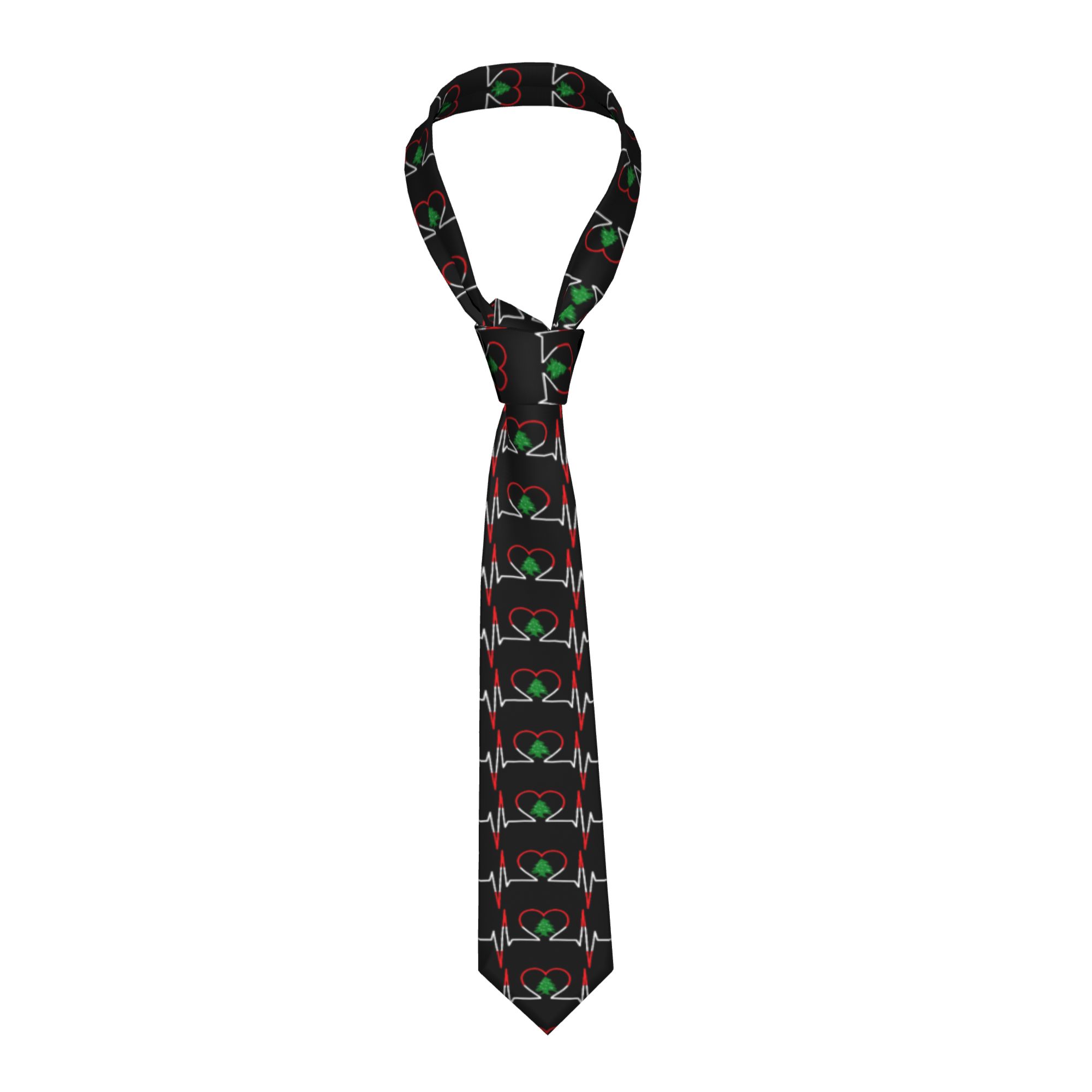 Women Accessories Lebanon - Dasi Desain Warna Bendera Negara Lebanon-Ekg