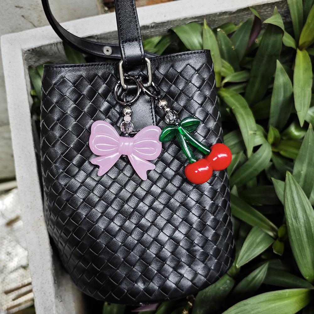 Women'S Y2K Accessories - HERLOOK Tas Ceri Besar Gantungan Kunci