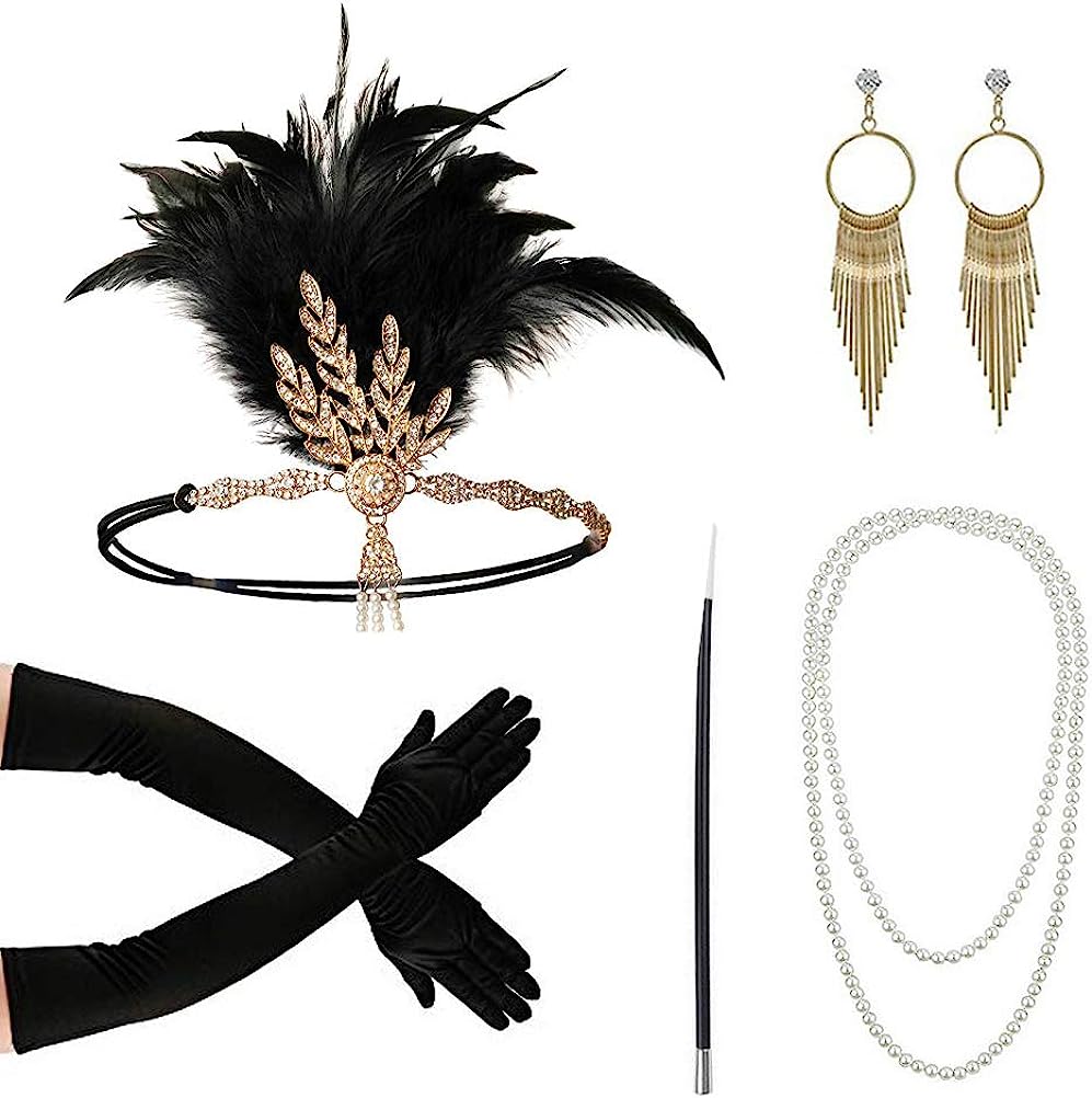 Women'S Accessories In The 1920S - PESENAR bando Flapper modis 1920s, Aksesori