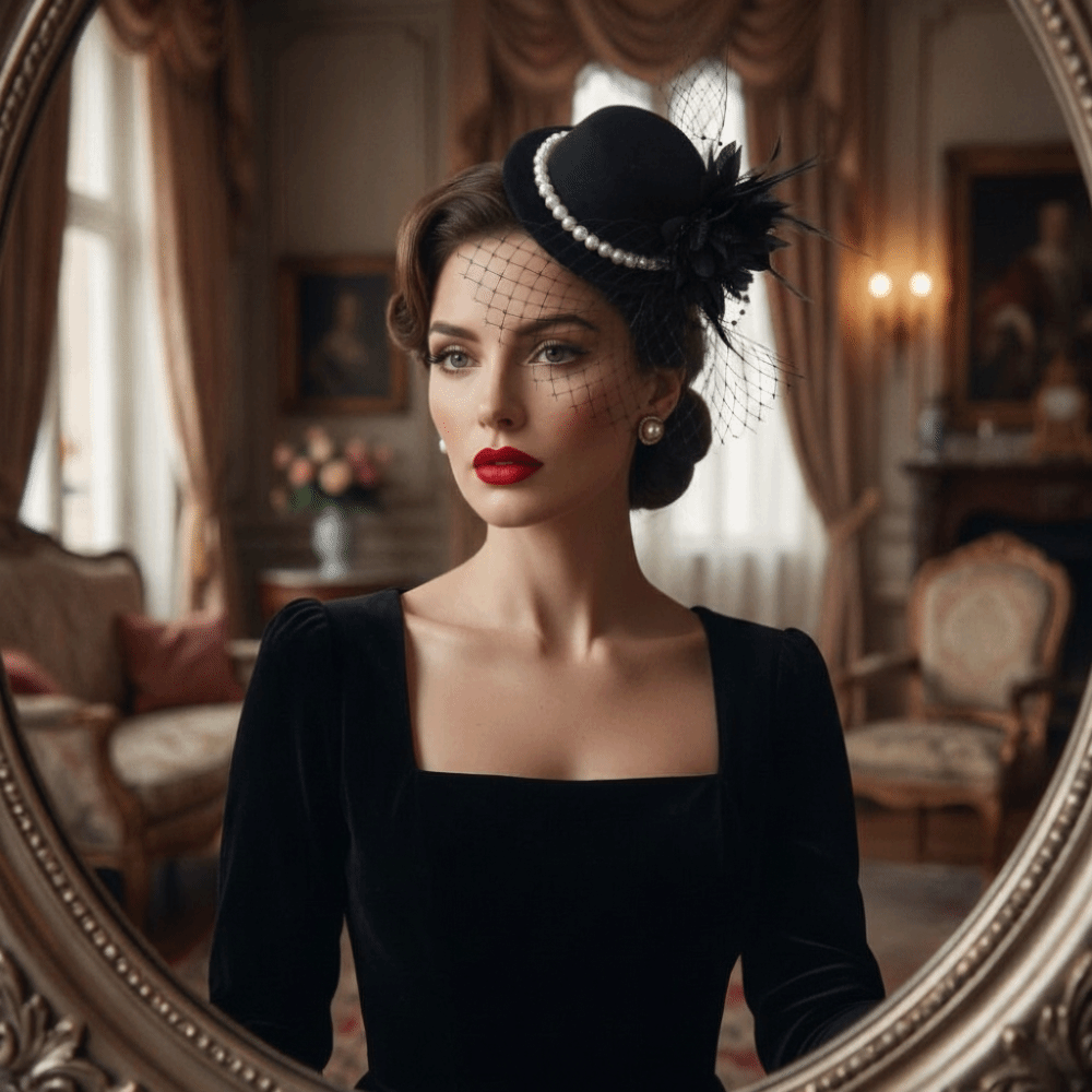 Women'S Accessories In The 1920S - Topi Fascinator Vintage Cantik Modis Hiasan