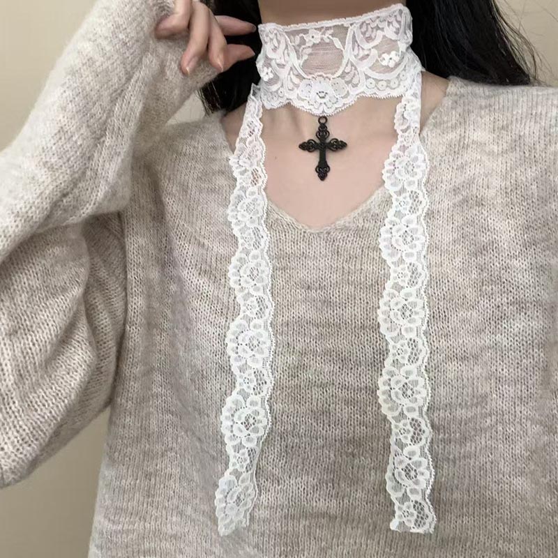 Kalung Choker Renda Seksi Panj - Women'S Victorian Accessories ulasan dan harga