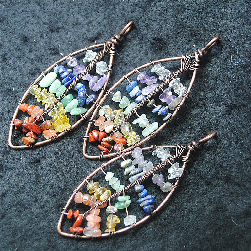 4 Buah Liontin Bahan Batu Perm - Women'S Accessories Nz ulasan dan harga