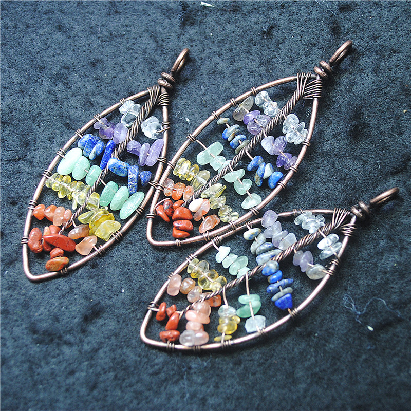 4 Buah Liontin Bahan Batu Perm - Women'S Accessories Nz ulasan dan harga
