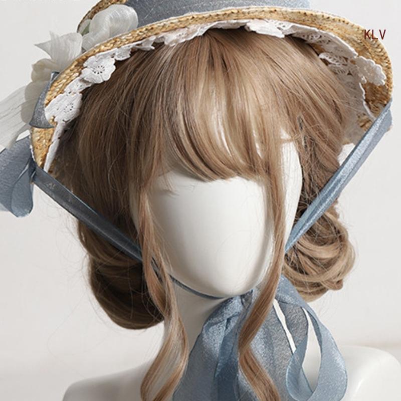 Topi Datar Dekorasi Bunga Topi - Women'S Victorian Era Accessories ulasan dan harga