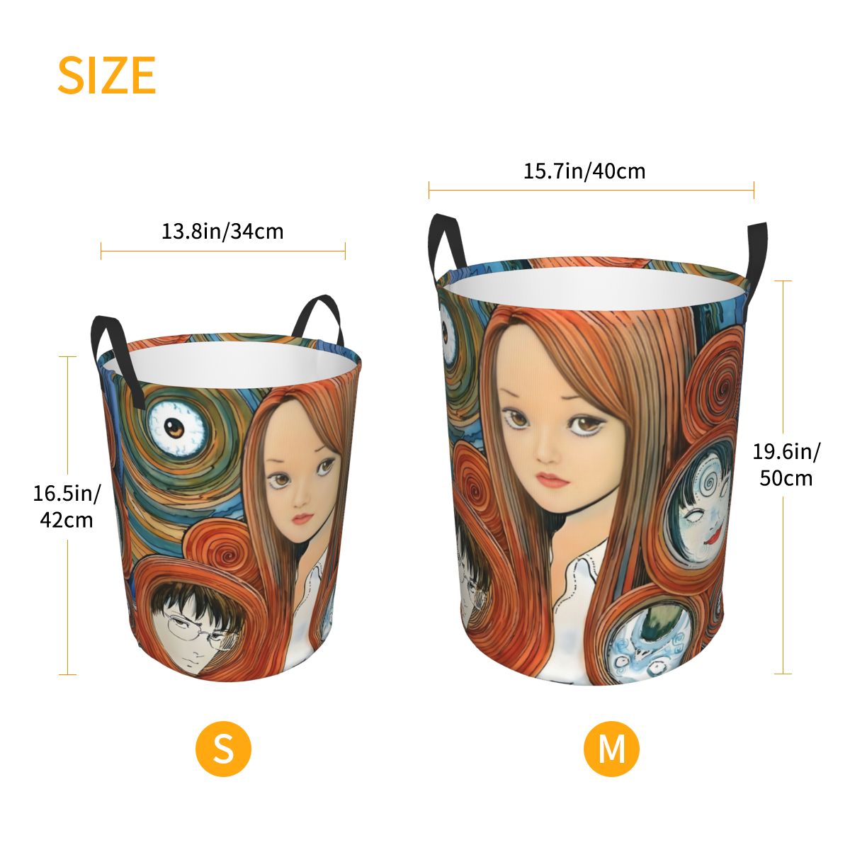 Keranjang Cucian Anime Horor J - Women Accessories Hamper ulasan dan harga