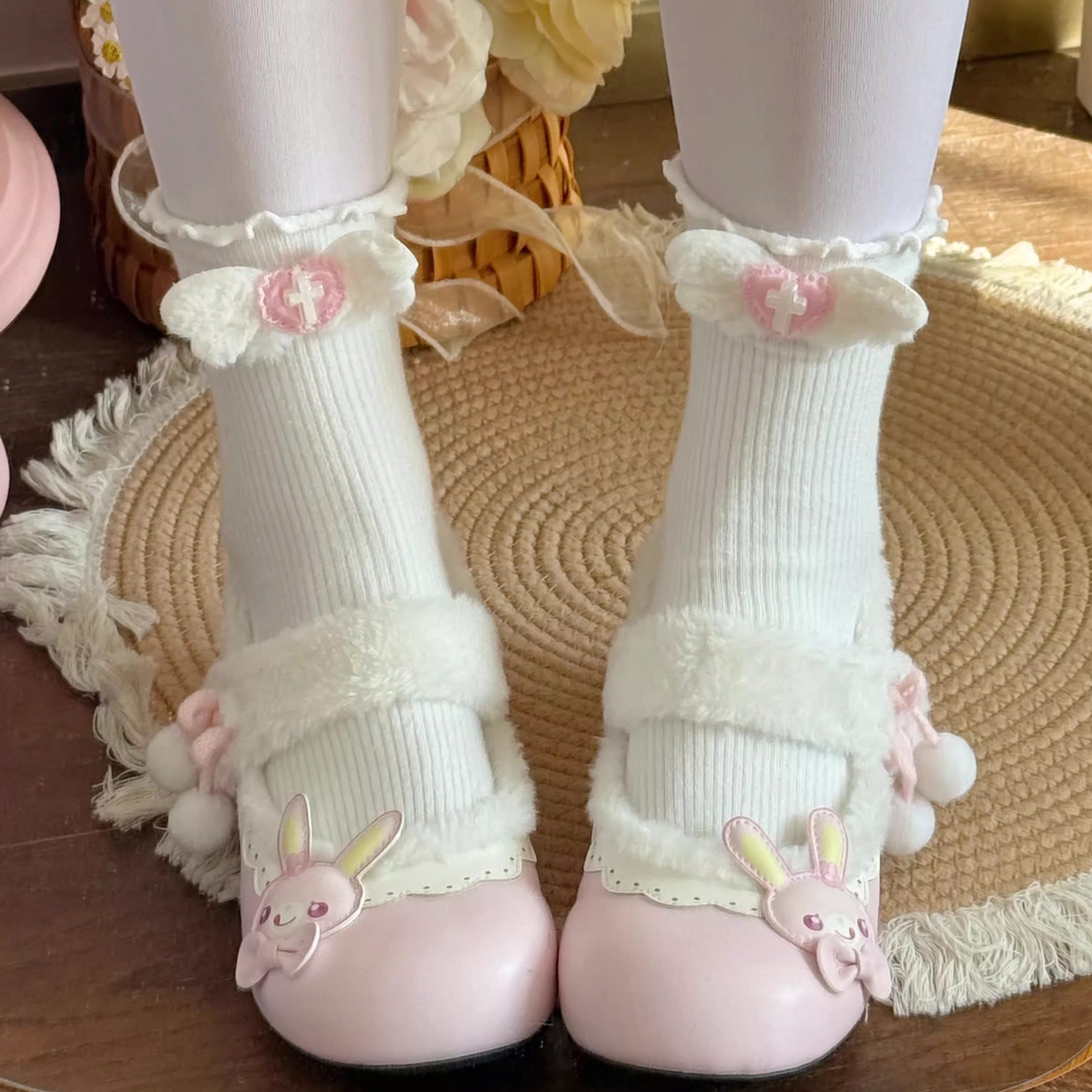 Sepatu Hak Sedang 3cm Gaya Lol - Women'S Y2K Accessories ulasan dan harga
