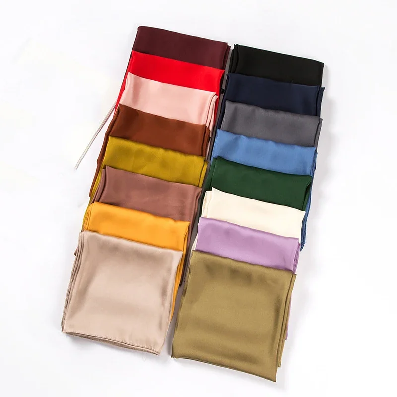Syal Satin wanita 70cm warna S - Women Accessories Wholesale China ulasan dan harga