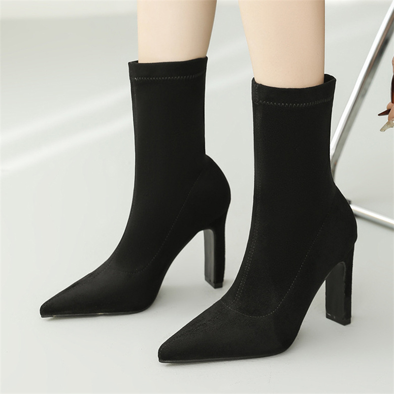 Eilyken sepatu bot pendek hak  - Women'S Ankle Accessories ulasan dan harga