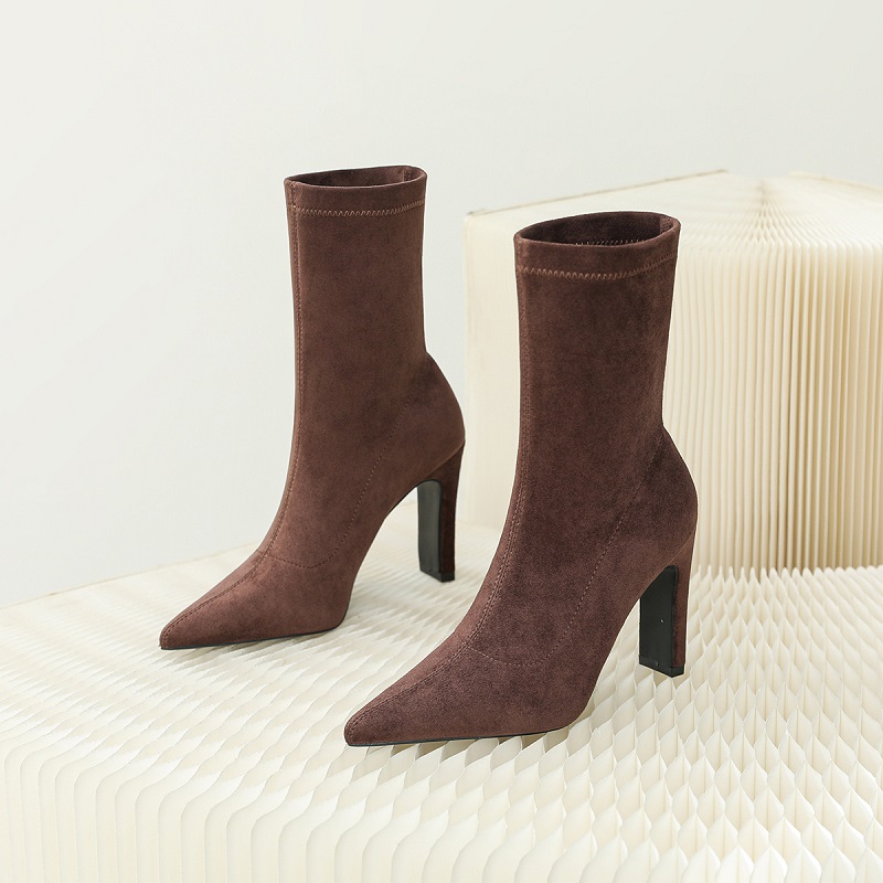 Eilyken sepatu bot pendek hak  - Women'S Ankle Accessories ulasan dan harga