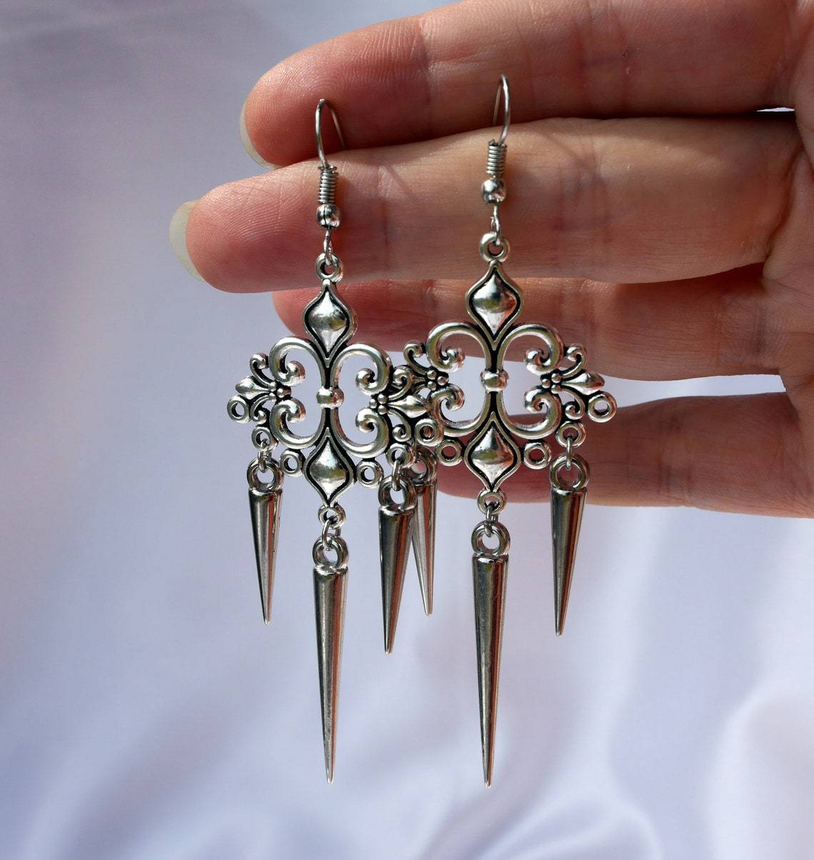 Anting-anting Punk Rivet untuk - Women'S Victorian Accessories ulasan dan harga