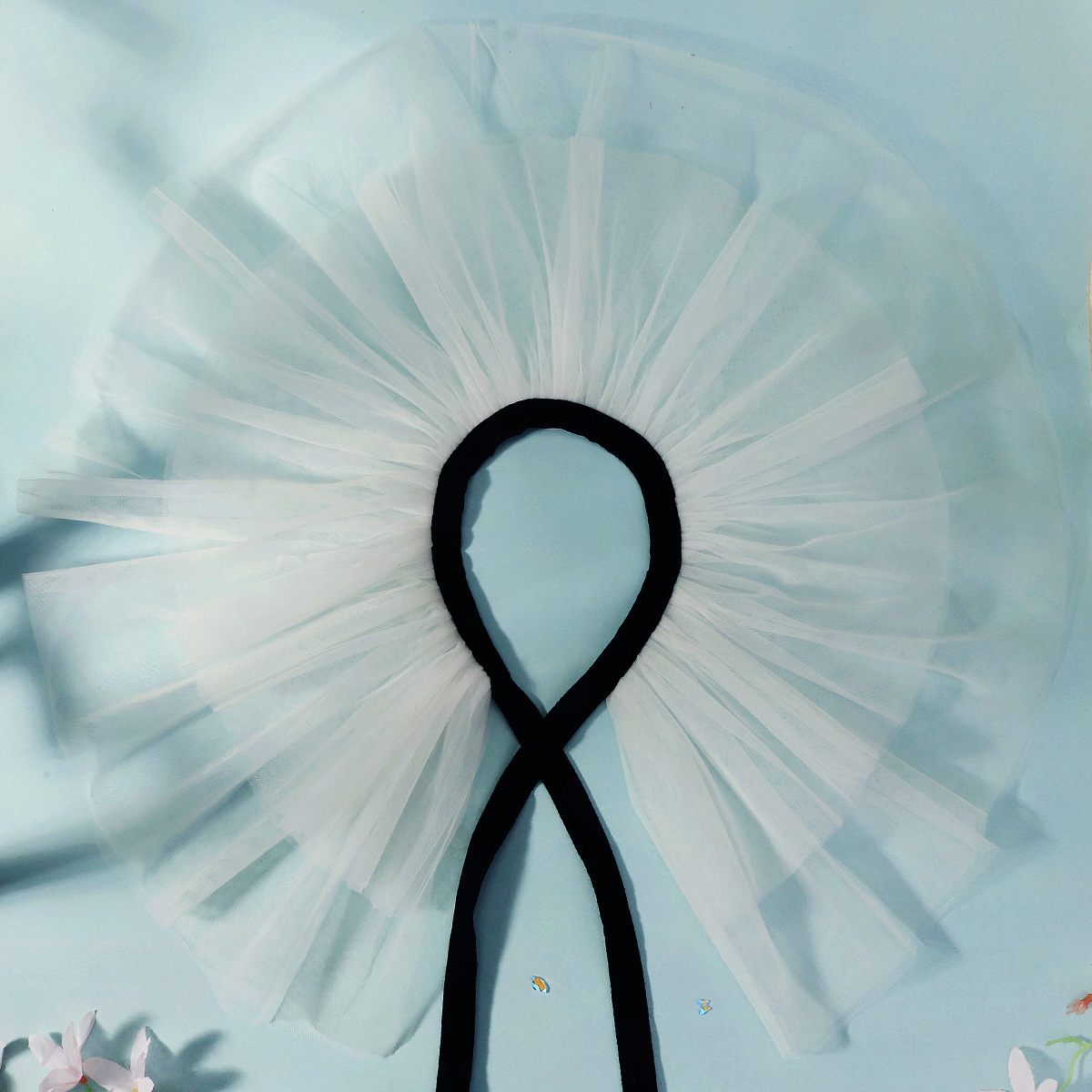 Kerah Ruffle Tulle Modis untuk - Women'S Victorian Accessories ulasan dan harga