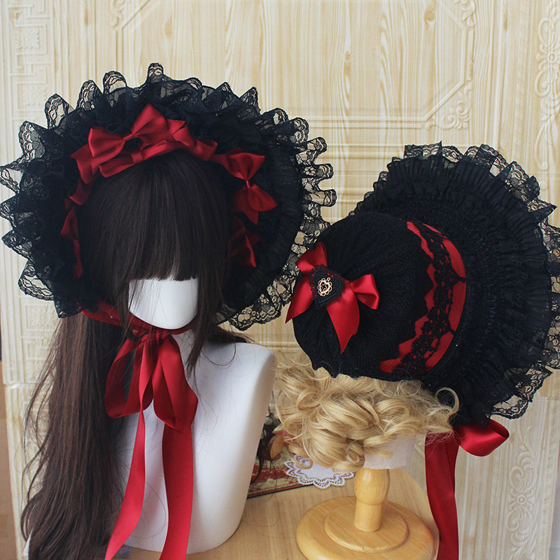 Topi Jaring Gotik Gadis Hitam  - Women'S Victorian Era Accessories ulasan dan harga