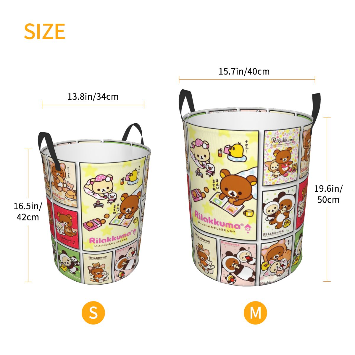 Keranjang Cucian Anime Rilakku - Women Accessories Hamper ulasan dan harga