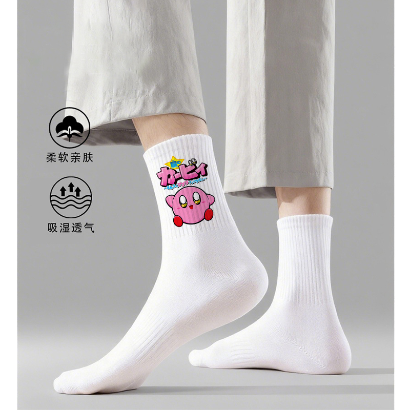 Stoking Kartun Kirby Kaus Kaki - Women'S Ankle Accessories ulasan dan harga