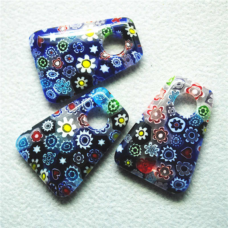 3 Buah Liontin Kaca Millfiro B - Women'S Accessories Nz ulasan dan harga