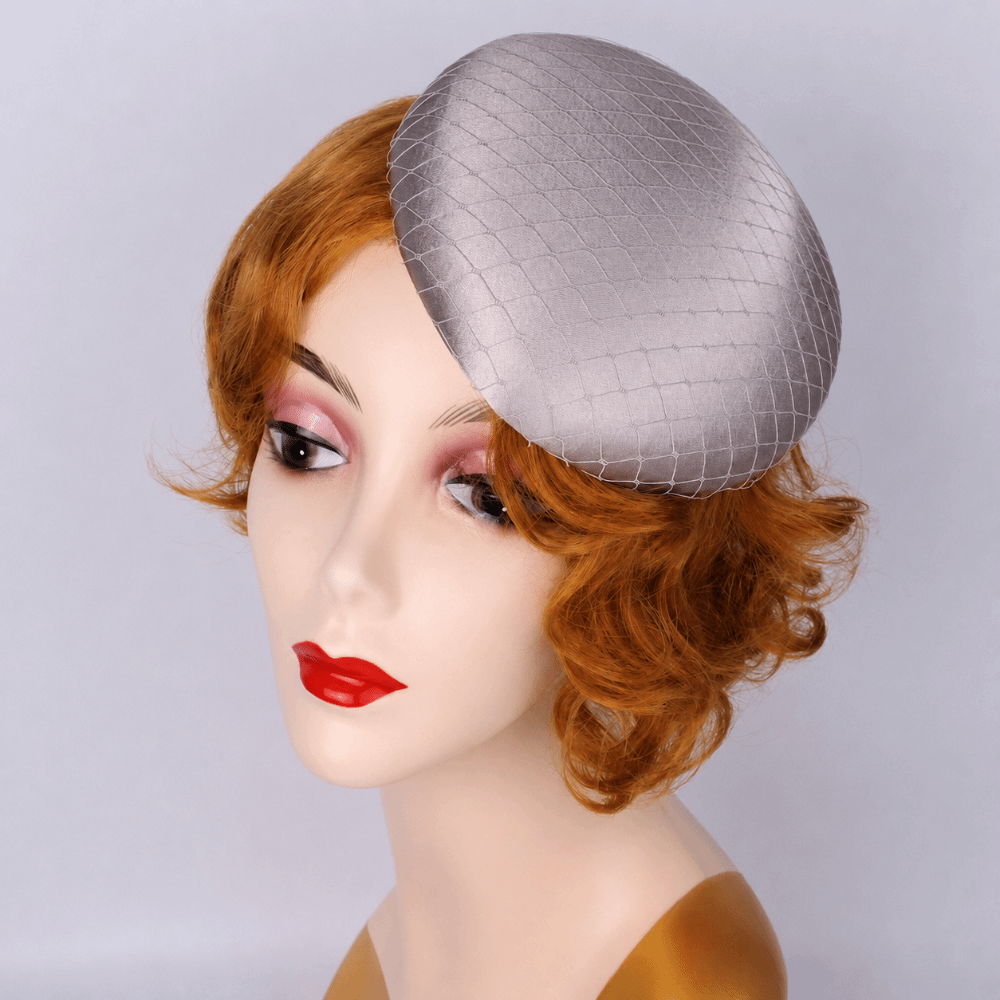 Topi Fascinator Warna Solid de - Women'S Accessories In The 1920S ulasan dan harga