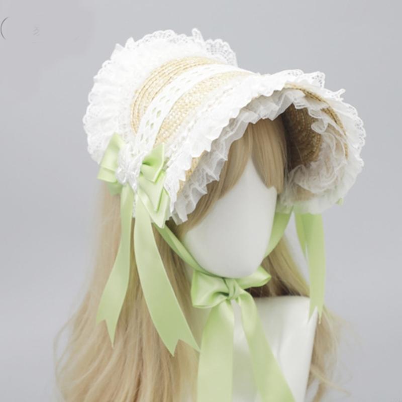 Topi topi renda victorian y3ne - Women'S Victorian Era Accessories ulasan dan harga