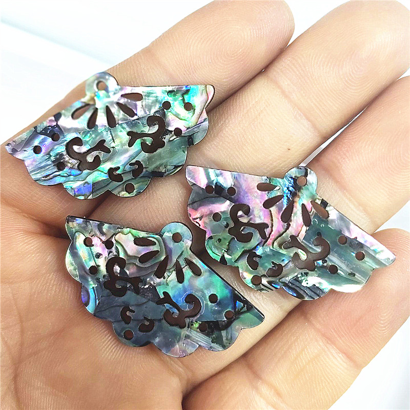 4PCS FANS BAHAN KERANG ABALONE - Women'S Accessories Nz ulasan dan harga