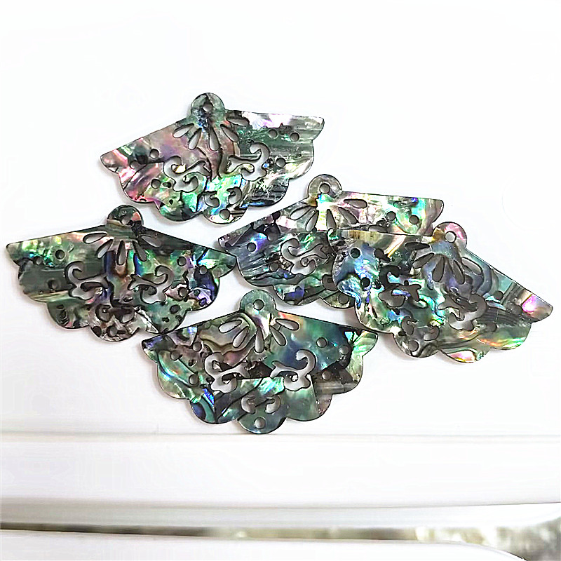 4PCS FANS BAHAN KERANG ABALONE - Women'S Accessories Nz ulasan dan harga