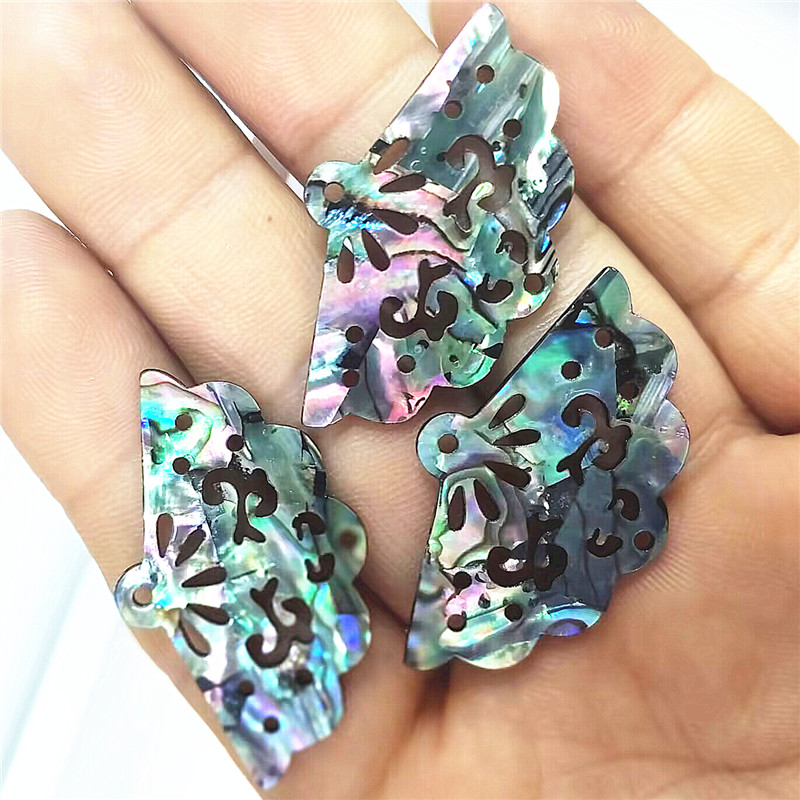 4PCS FANS BAHAN KERANG ABALONE - Women'S Accessories Nz ulasan dan harga