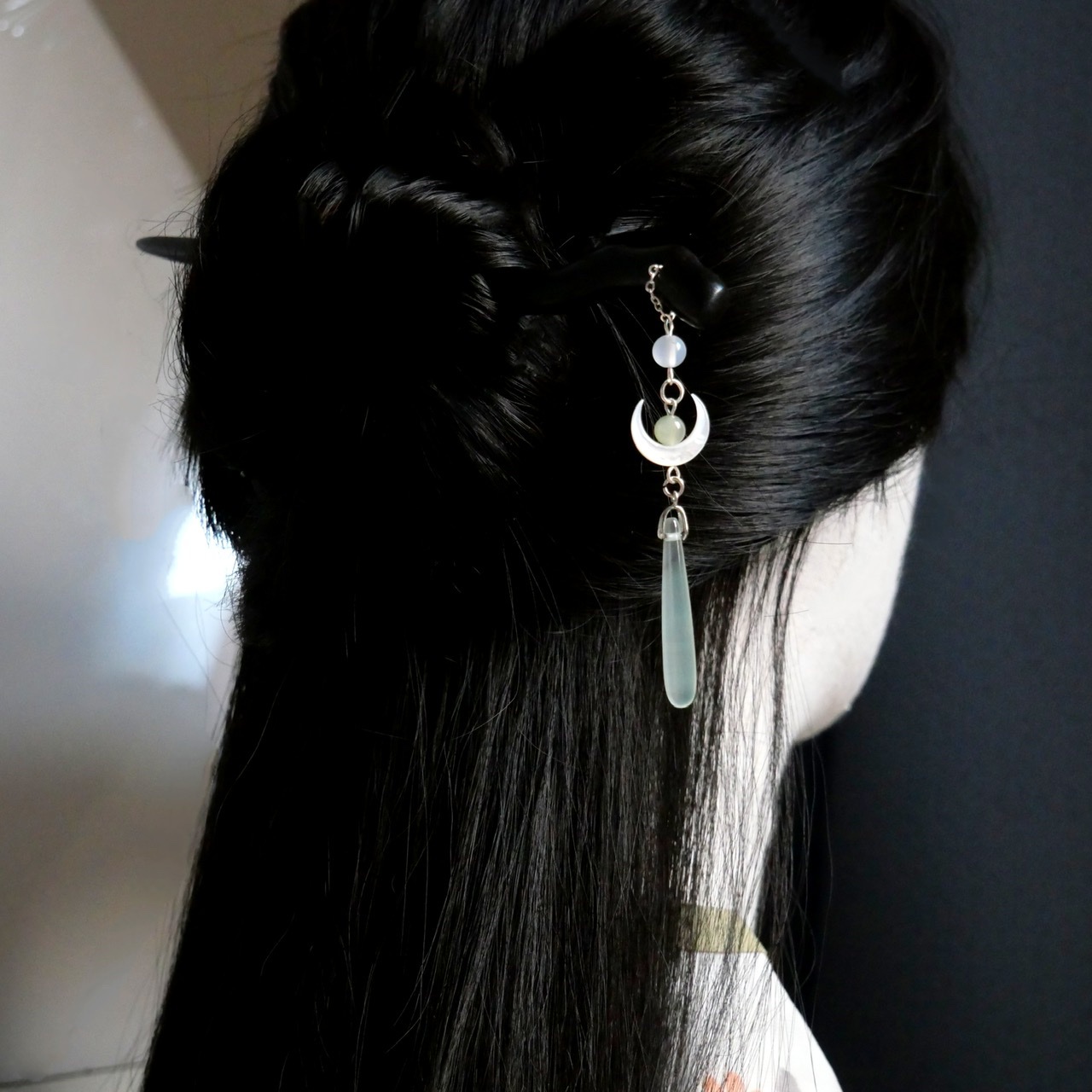 Tongkat rambut hitam tradision - Hair Fork Stick ulasan dan harga