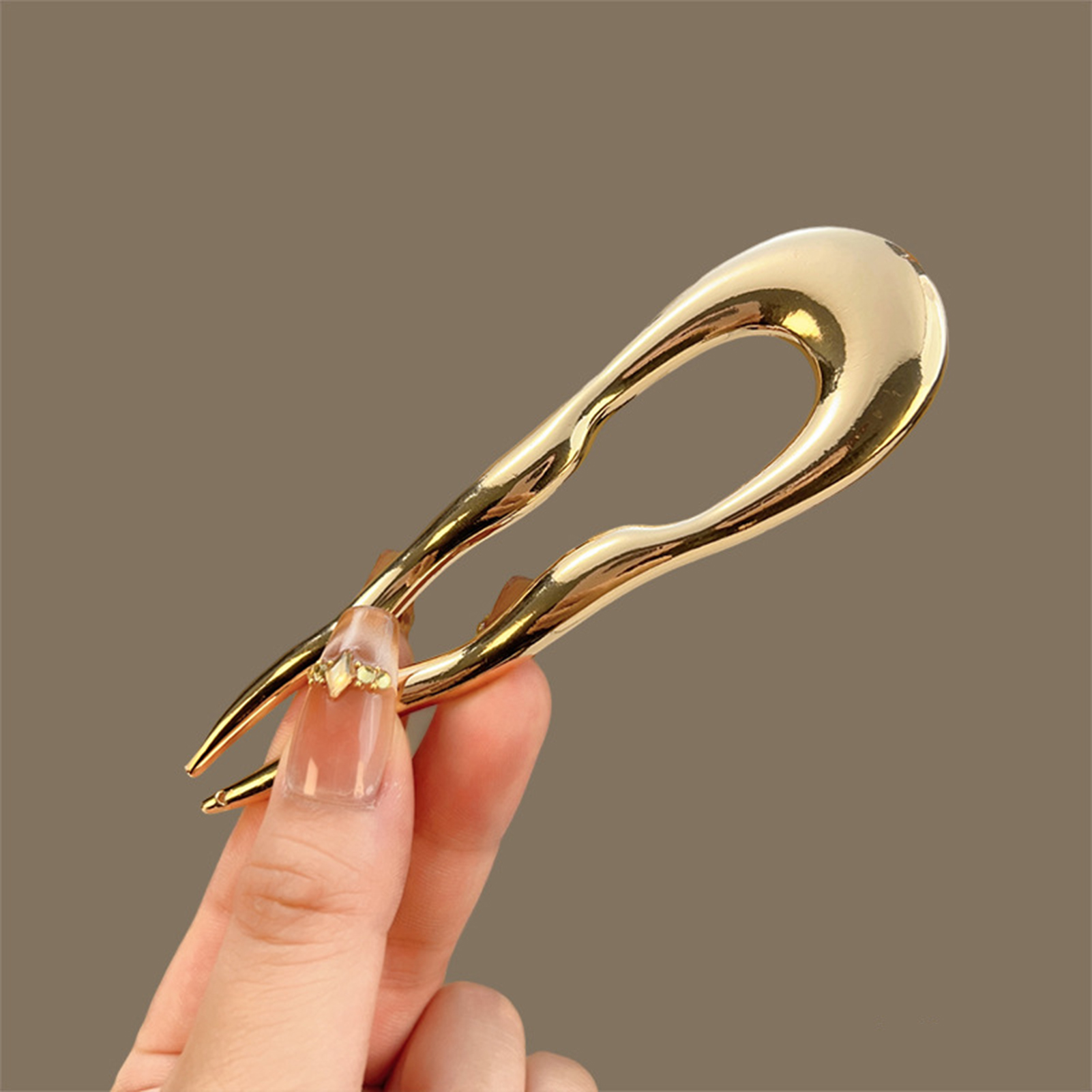 Jepit Rambut Logam Sederhana B - Hair Fork Stick ulasan dan harga