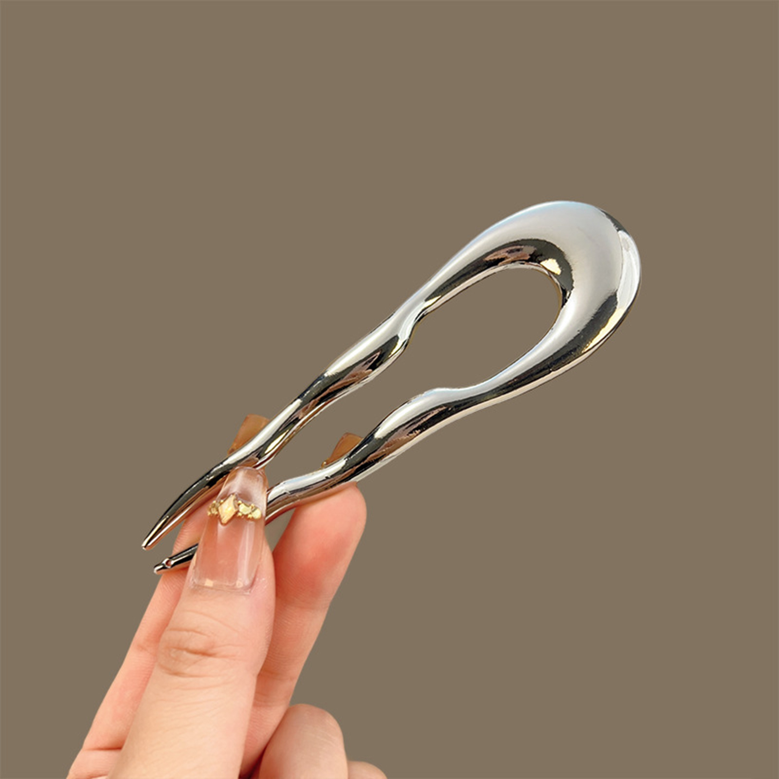 Jepit Rambut Logam Sederhana B - Hair Fork Stick ulasan dan harga