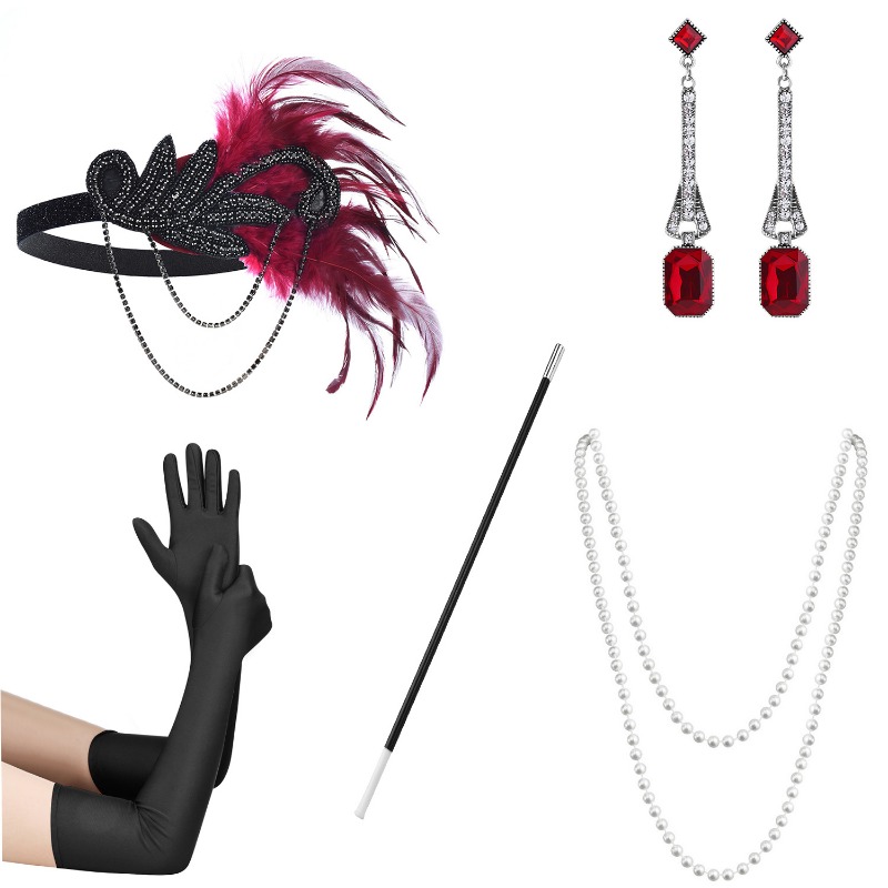 5 buah 1920s berpakaian bola m - Women'S Accessories In The 1920S ulasan dan harga