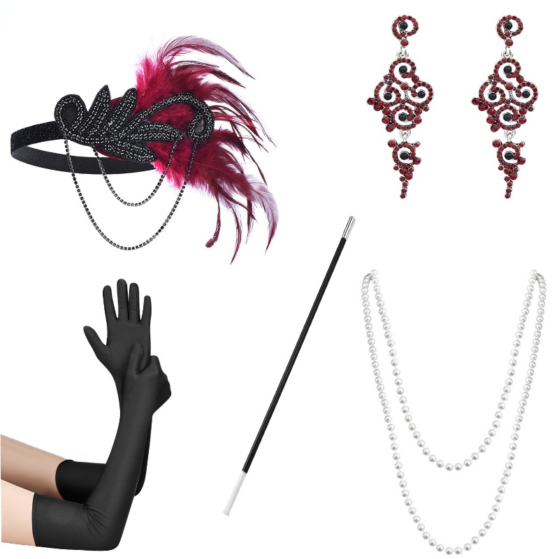 5 buah 1920s berpakaian bola m - Women'S Accessories In The 1920S ulasan dan harga