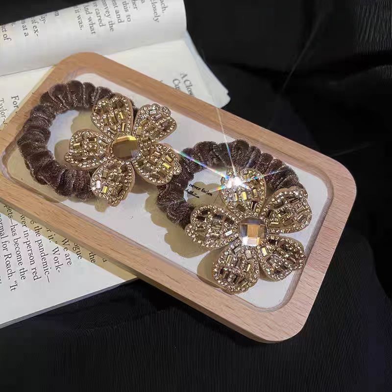 Ikat Rambut Bunga Berlian Berk - Wrap Ring Gold ulasan dan harga