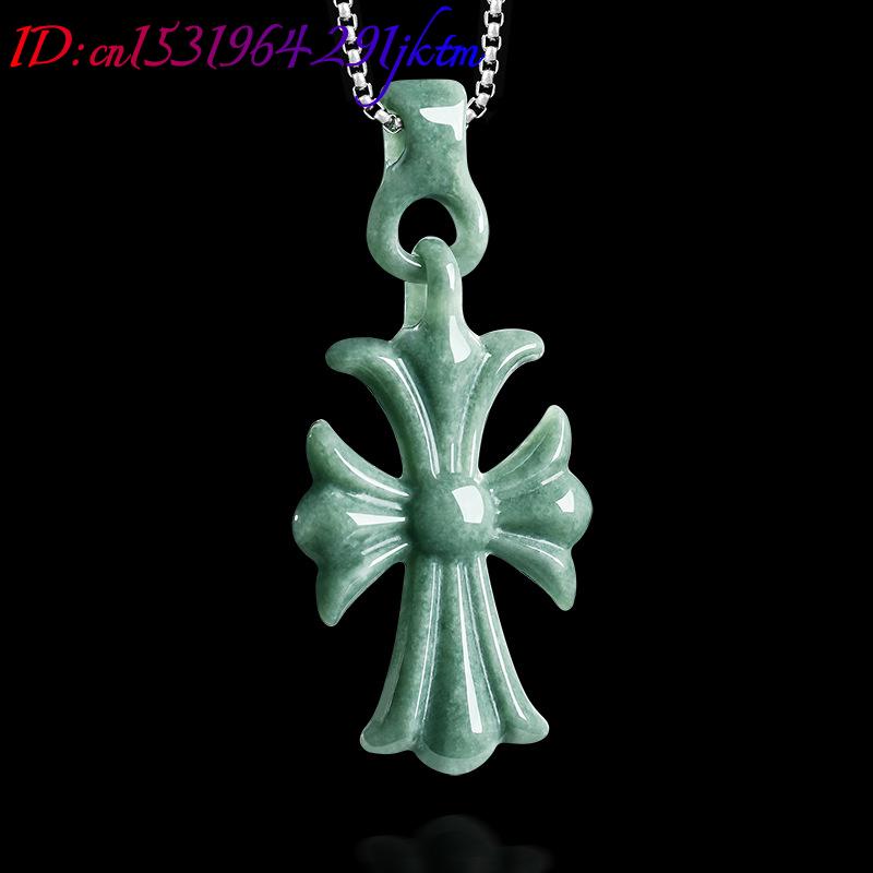 Kalung Liontin Salib Batu Giok - Women'S Accessories And Jewelry ulasan dan harga