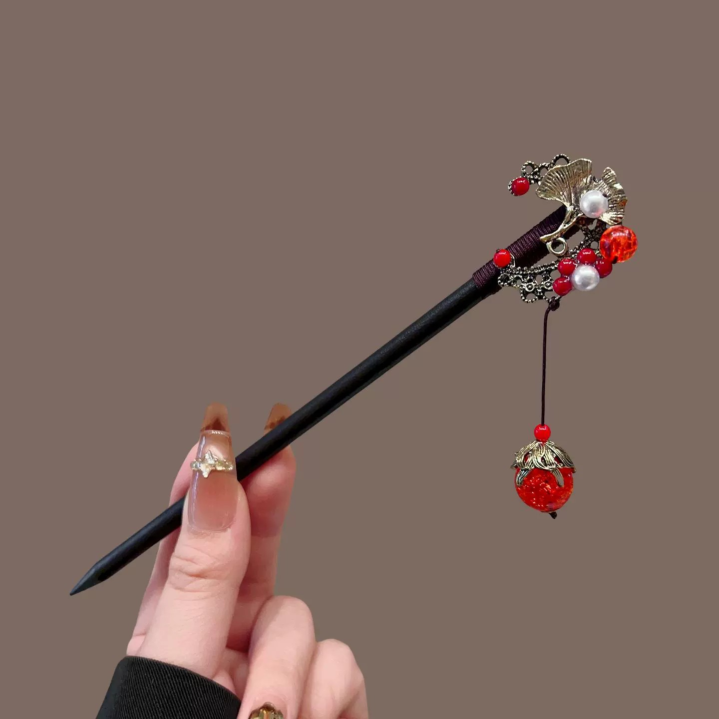 Jepit Rambut Kayu Antik Wanita - Hair Fork Stick ulasan dan harga