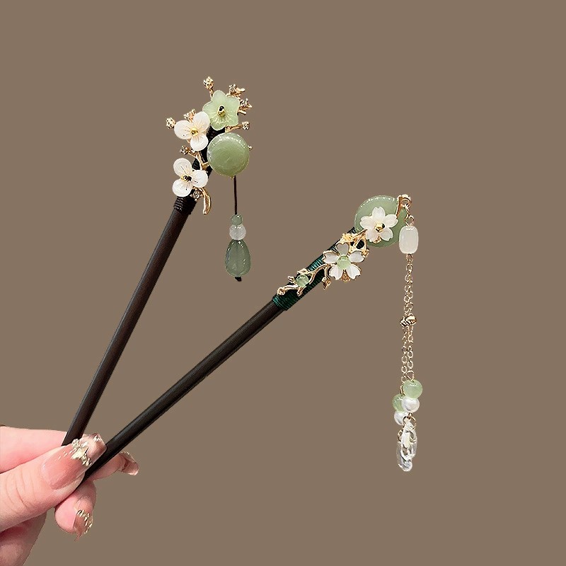 Jepit Rambut Kayu Antik Wanita - Hair Fork Stick ulasan dan harga