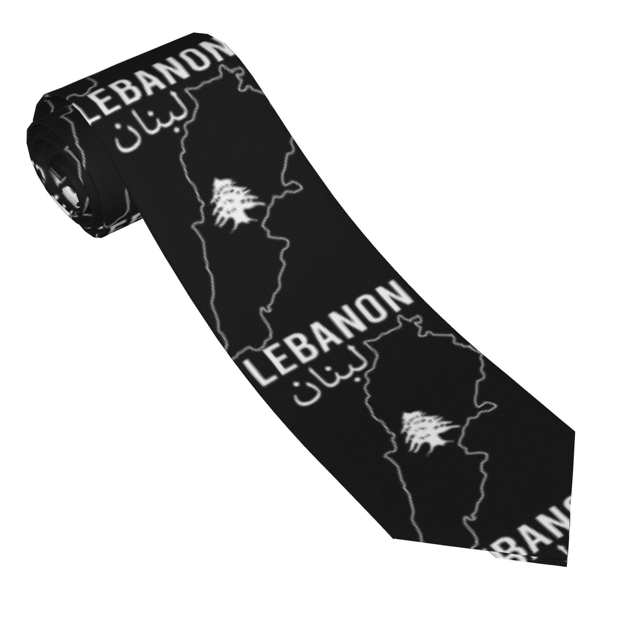 Dasi Peta Bendera Lebanon Beir - Women Accessories Lebanon ulasan dan harga
