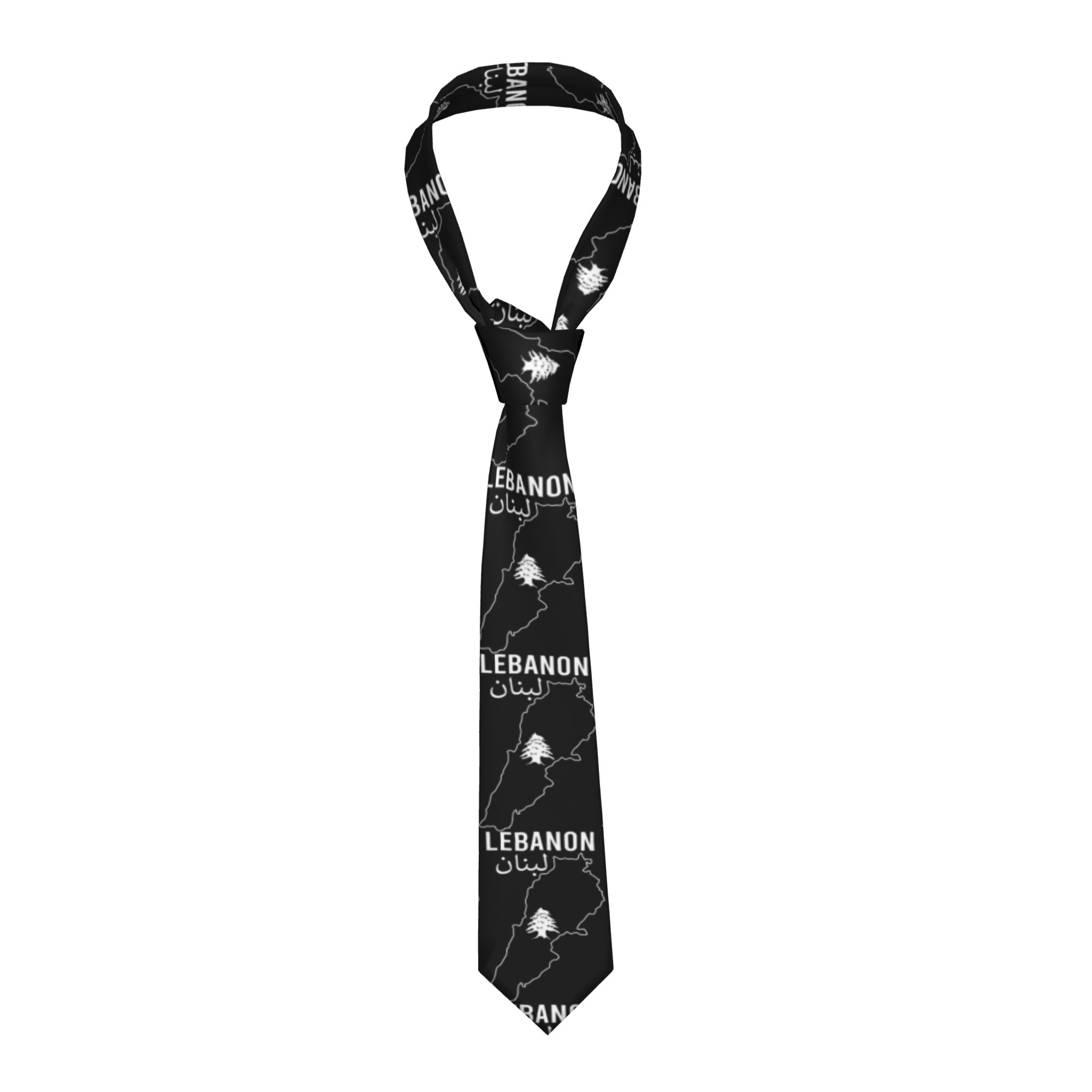 Dasi Peta Bendera Lebanon Beir - Women Accessories Lebanon ulasan dan harga
