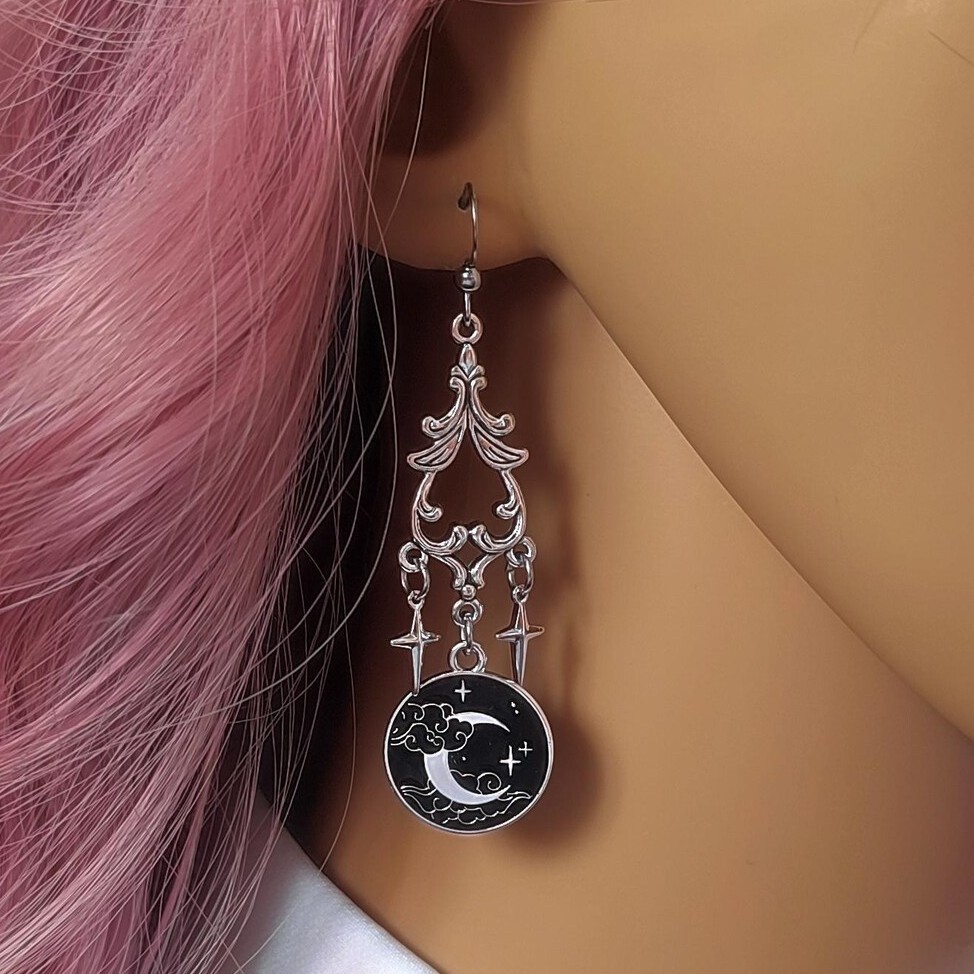 Anting Ajaib Bulan, Perhiasan  - Women'S Victorian Accessories ulasan dan harga