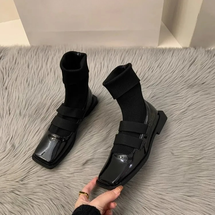 Sepatu bot rajut wanita, kaus  - Women'S Ankle Accessories ulasan dan harga