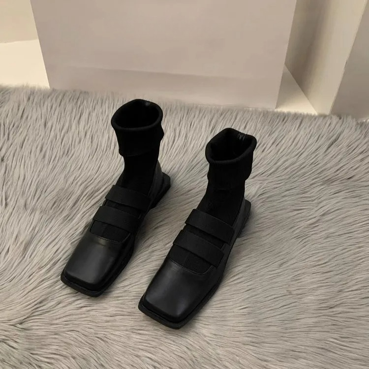 Sepatu bot rajut wanita, kaus  - Women'S Ankle Accessories ulasan dan harga