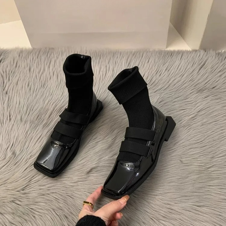 Sepatu bot rajut wanita, kaus  - Women'S Ankle Accessories ulasan dan harga