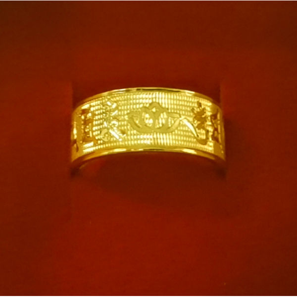 Cincin lapis murni untuk pria  - Wrap Ring Gold ulasan dan harga