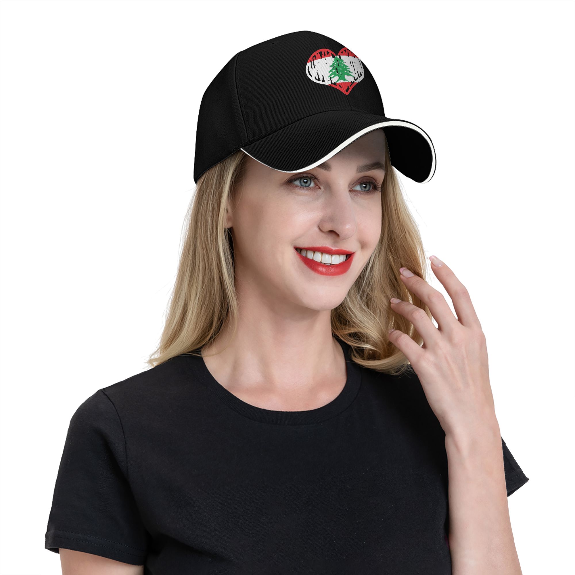 Aksesori Hati Bendera Lebanon  - Women Accessories Lebanon ulasan dan harga