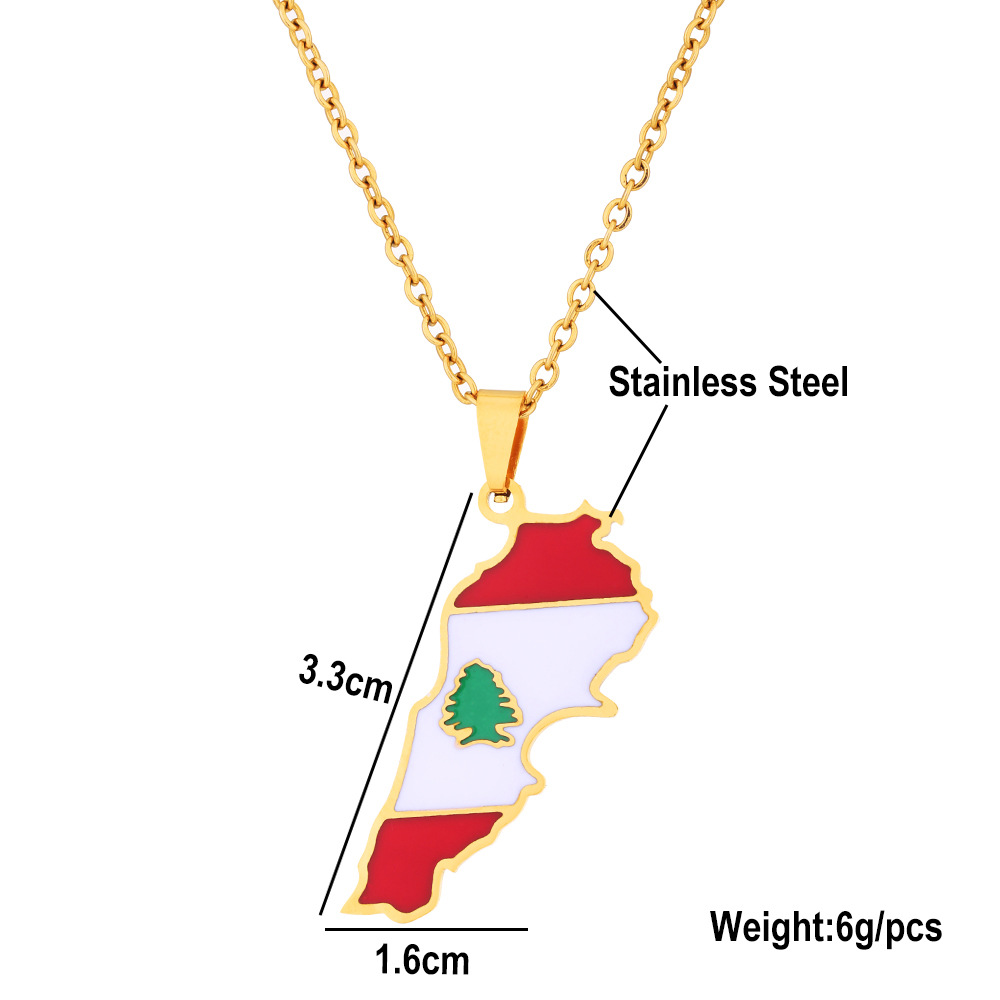 Kalung liontin tetesan minyak  - Women Accessories Lebanon ulasan dan harga