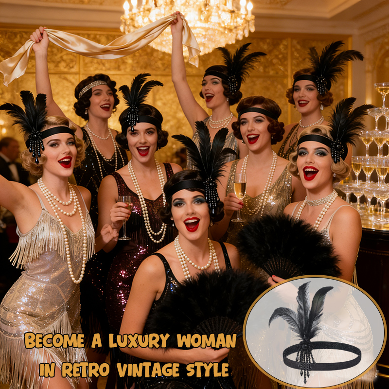 6-48 Buah Aksesori Gatsby Ikat - Women'S Accessories In The 1920S ulasan dan harga